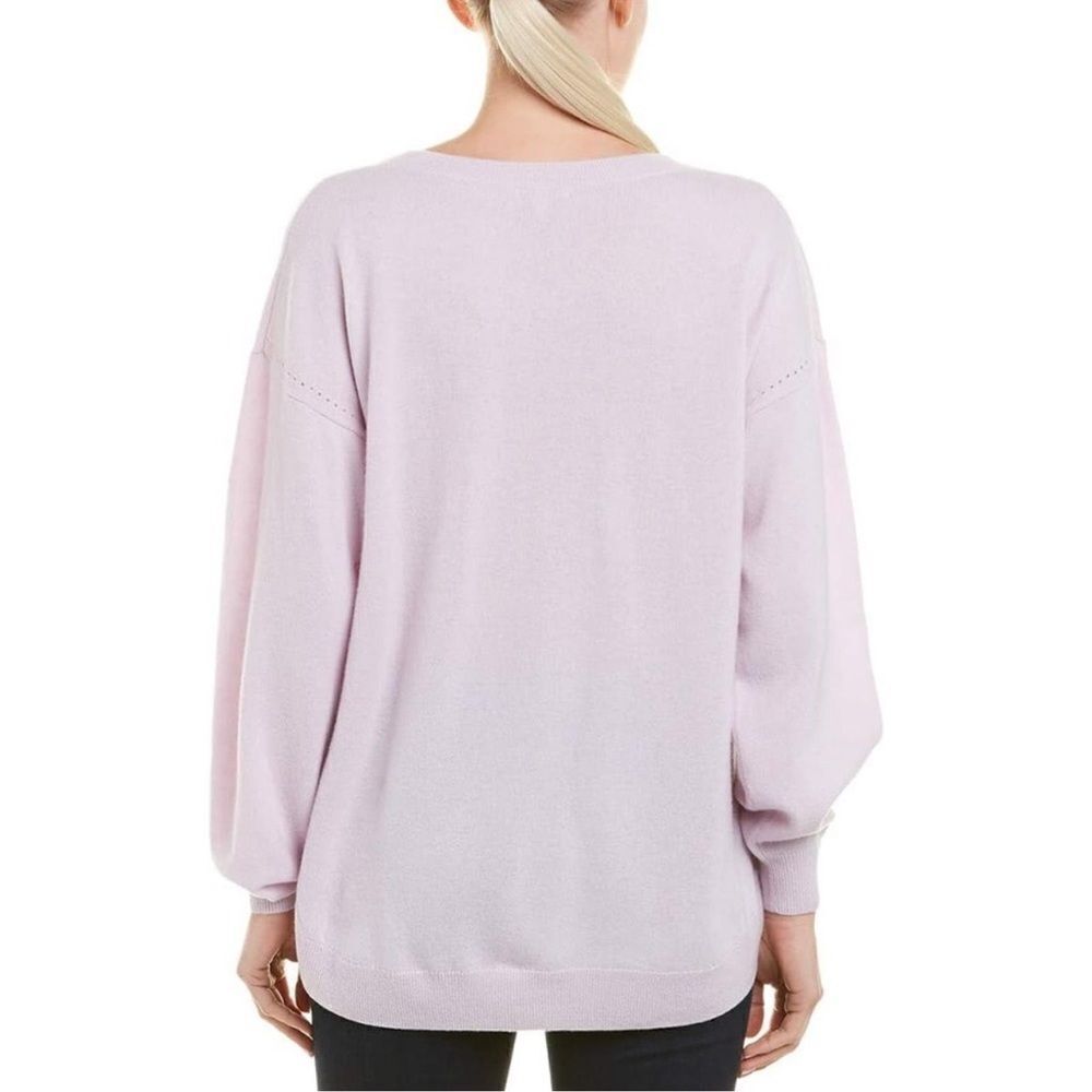 Joie Wool Split Hem Pullover - /Pink - image 2